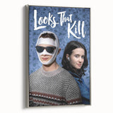 2020s Vintage Movie Poster – Looks That Kill Retro Film Art Print