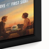 2020s Vintage Movie Poster – Love at First Sight Retro Film Art