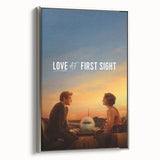 2020s Vintage Movie Poster – Love at First Sight Retro Film Art