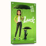 2020s Vintage Movie Poster – Luck Retro Film Art Collectible Print