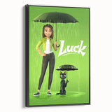 2020s Vintage Movie Poster – Luck Retro Film Art Collectible Print