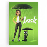 2020s Vintage Movie Poster – Luck Retro Film Art Collectible Print