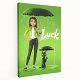 2020s Vintage Movie Poster – Luck Retro Film Art Collectible Print