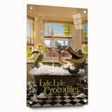 2020s Vintage Movie Poster – Lyle, Lyle, Crocodile Retro Film Art