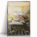 2020s Vintage Movie Poster – Lyle, Lyle, Crocodile Retro Film Art