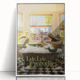 2020s Vintage Movie Poster – Lyle, Lyle, Crocodile Retro Film Art