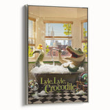 2020s Vintage Movie Poster – Lyle, Lyle, Crocodile Retro Film Art