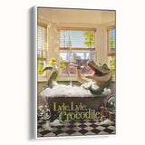 2020s Vintage Movie Poster – Lyle, Lyle, Crocodile Retro Film Art