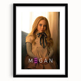 2020s Vintage Movie Poster – M3GAN Retro Film Art Collectible Print