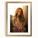 2020s Vintage Movie Poster – M3GAN Retro Film Art Collectible Print
