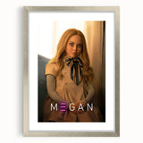 2020s Vintage Movie Poster – M3GAN Retro Film Art Collectible Print