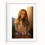 2020s Vintage Movie Poster – M3GAN Retro Film Art Collectible Print