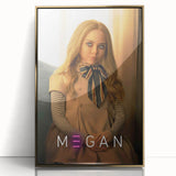 2020s Vintage Movie Poster – M3GAN Retro Film Art Collectible Print