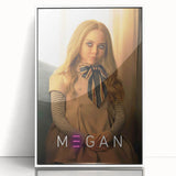 2020s Vintage Movie Poster – M3GAN Retro Film Art Collectible Print