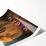 2020s Vintage Movie Poster – M3GAN Retro Film Art Collectible Print