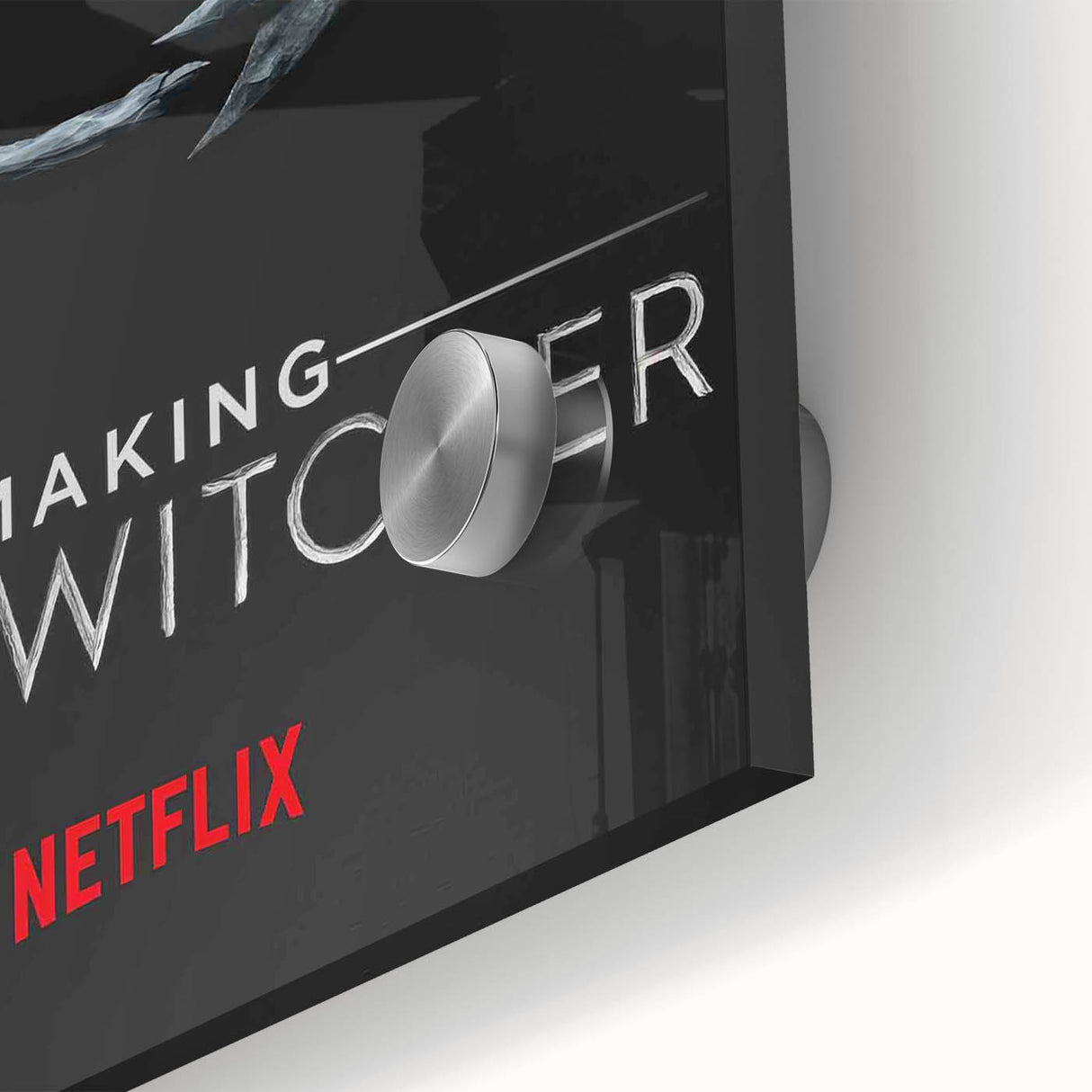 2020s Vintage Movie Poster – Making The Witcher Retro Film Art