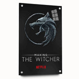 2020s Vintage Movie Poster – Making The Witcher Retro Film Art