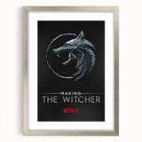 2020s Vintage Movie Poster – Making The Witcher Retro Film Art