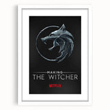 2020s Vintage Movie Poster – Making The Witcher Retro Film Art