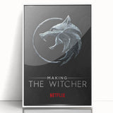 2020s Vintage Movie Poster – Making The Witcher Retro Film Art