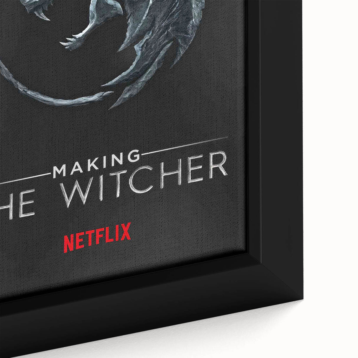 2020s Vintage Movie Poster – Making The Witcher Retro Film Art