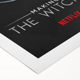 2020s Vintage Movie Poster – Making The Witcher Retro Film Art