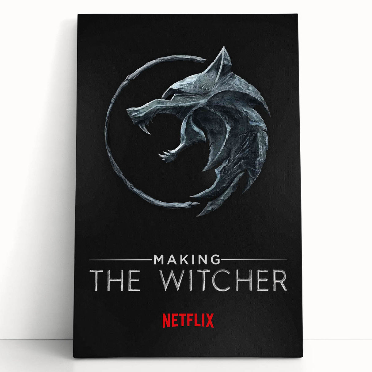 2020s Vintage Movie Poster – Making The Witcher Retro Film Art