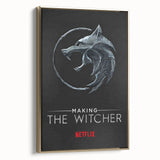 2020s Vintage Movie Poster – Making The Witcher Retro Film Art