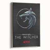 2020s Vintage Movie Poster – Making The Witcher Retro Film Art