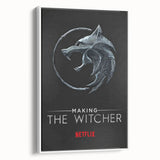 2020s Vintage Movie Poster – Making The Witcher Retro Film Art