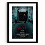 2020s Vintage Movie Poster – MAN Retro Film Art Collectible Print