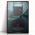 2020s Vintage Movie Poster – MAN Retro Film Art Collectible Print