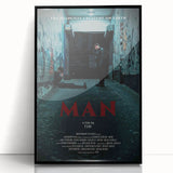 2020s Vintage Movie Poster – MAN Retro Film Art Collectible Print