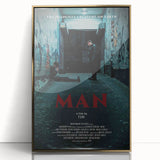 2020s Vintage Movie Poster – MAN Retro Film Art Collectible Print