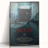 2020s Vintage Movie Poster – MAN Retro Film Art Collectible Print
