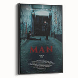 2020s Vintage Movie Poster – MAN Retro Film Art Collectible Print