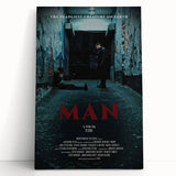 2020s Vintage Movie Poster – MAN Retro Film Art Collectible Print