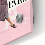 2020s Vintage Movie Poster – Mrs. Harris Goes to Paris | Retro Film Art