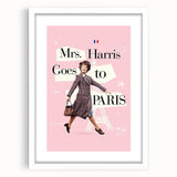 2020s Vintage Movie Poster – Mrs. Harris Goes to Paris | Retro Film Art