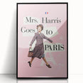 2020s Vintage Movie Poster – Mrs. Harris Goes to Paris | Retro Film Art