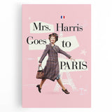 2020s Vintage Movie Poster – Mrs. Harris Goes to Paris | Retro Film Art