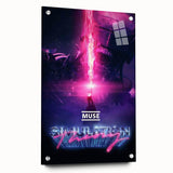 2020s Vintage Movie Poster – Muse Simulation Theory | Retro Film Art