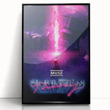 2020s Vintage Movie Poster – Muse Simulation Theory | Retro Film Art