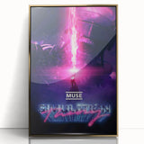 2020s Vintage Movie Poster – Muse Simulation Theory | Retro Film Art