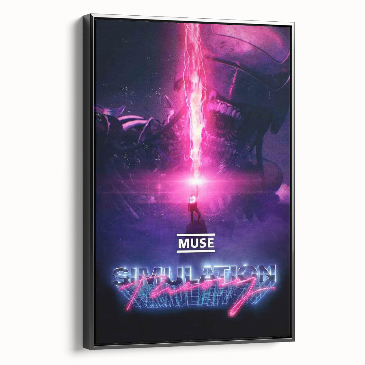 2020s Vintage Movie Poster – Muse Simulation Theory | Retro Film Art