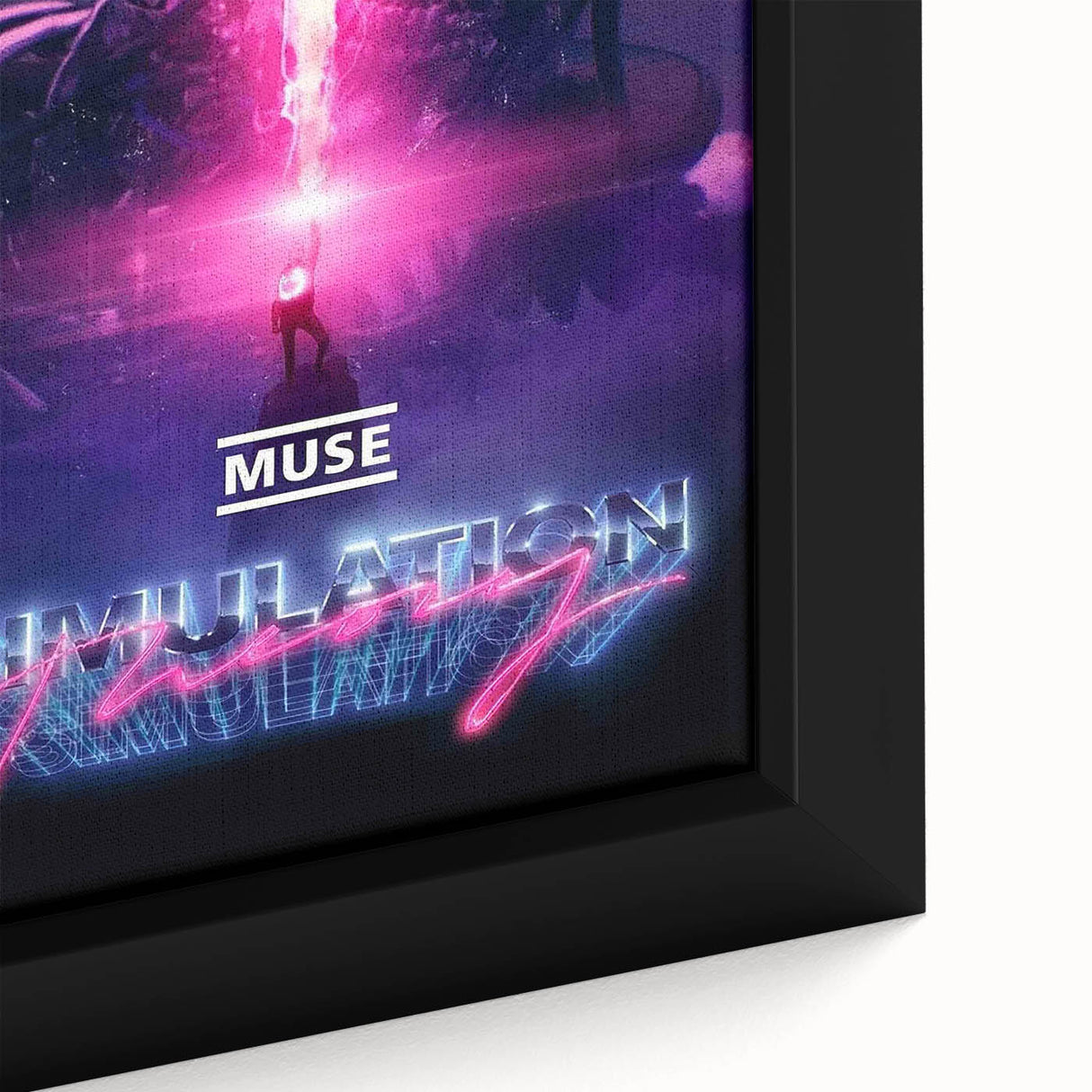 2020s Vintage Movie Poster – Muse Simulation Theory | Retro Film Art