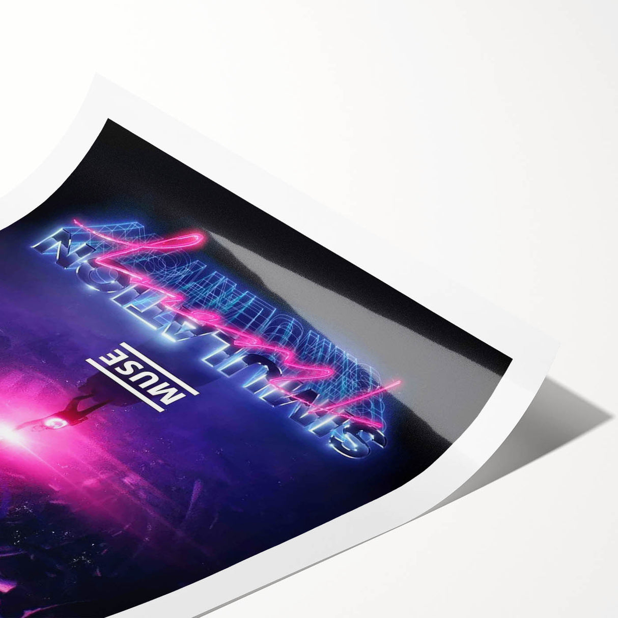 2020s Vintage Movie Poster – Muse Simulation Theory | Retro Film Art