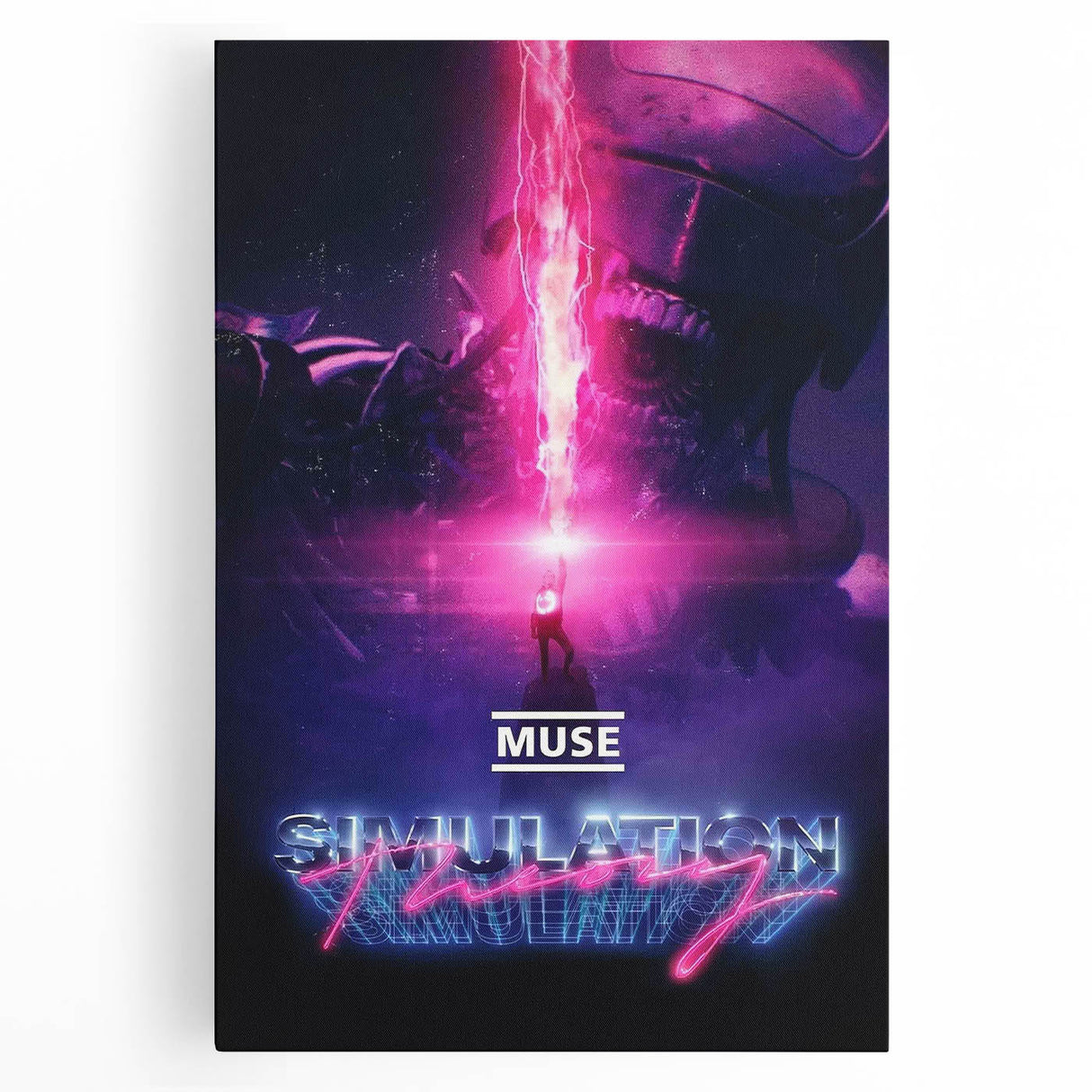 2020s Vintage Movie Poster – Muse Simulation Theory | Retro Film Art