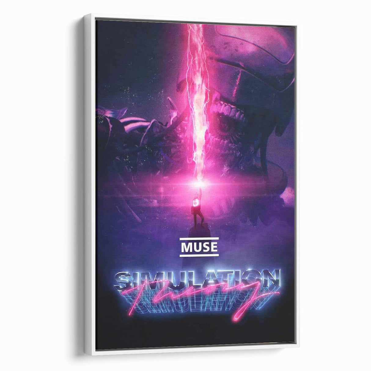 2020s Vintage Movie Poster – Muse Simulation Theory | Retro Film Art