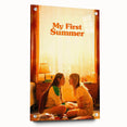 2020s Vintage Movie Poster – My First Summer | Retro Film Art